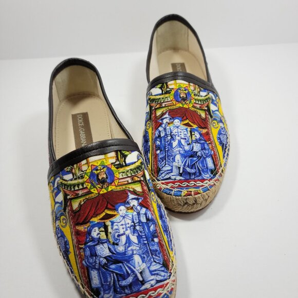 DOLCE & GABBANA TRIBAL ESPADRILLES - Picture 10 of 17